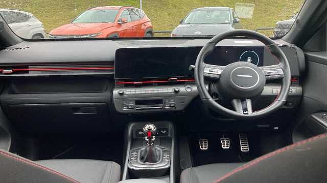 Hyundai KONA 1.6T 138 N Line 5dr Petrol Hatchback Black