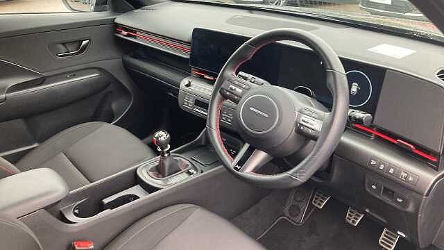 Hyundai KONA 1.6T 138 N Line 5dr Petrol Hatchback Black