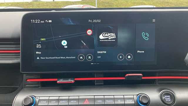 Hyundai KONA 1.6T 138 N Line 5dr Petrol Hatchback Black