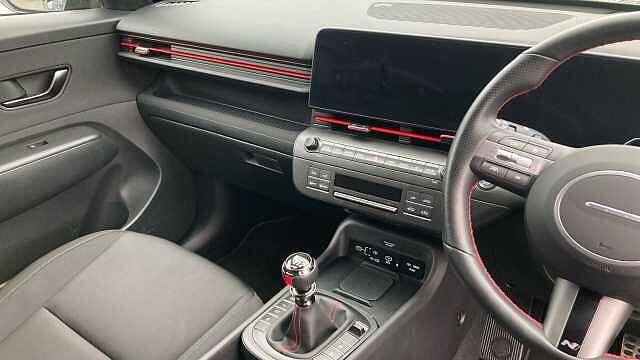 Hyundai KONA 1.6T 138 N Line 5dr Petrol Hatchback Black