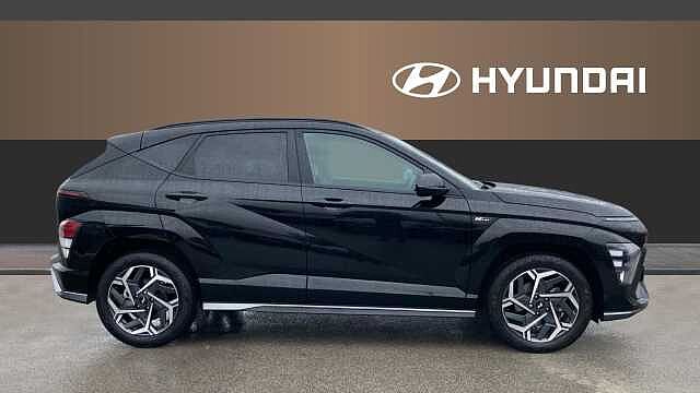 Hyundai KONA 1.6T 138 N Line 5dr Petrol Hatchback Black