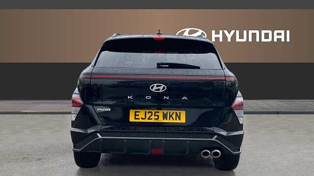 Hyundai KONA 1.6T 138 N Line 5dr Petrol Hatchback Black