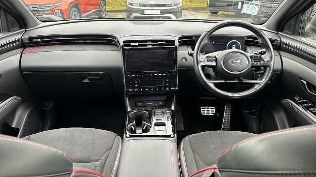 Hyundai TUCSON 1.6 TGDi Hybrid 230 N Line 5dr 2WD Auto Hybrid Estate Black