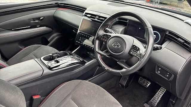 Hyundai TUCSON 1.6 TGDi Hybrid 230 N Line 5dr 2WD Auto Hybrid Estate Black