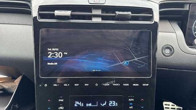 Hyundai TUCSON 1.6 TGDi Hybrid 230 N Line 5dr 2WD Auto Hybrid Estate Black