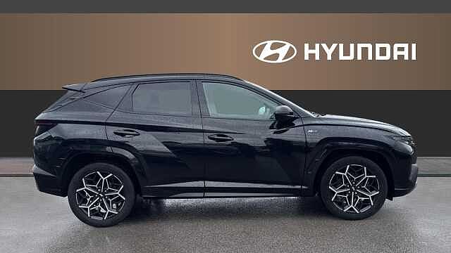 Hyundai TUCSON 1.6 TGDi Hybrid 230 N Line 5dr 2WD Auto Hybrid Estate Black