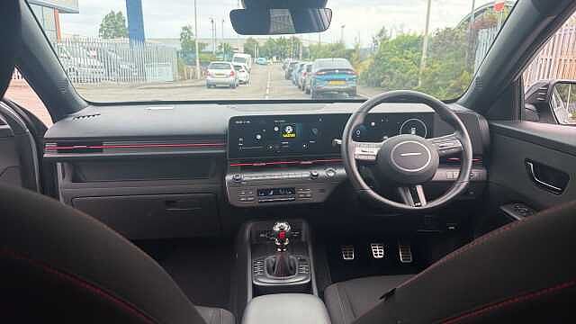 Hyundai KONA 1.6T 138 N Line 5dr Petrol Hatchback Silver