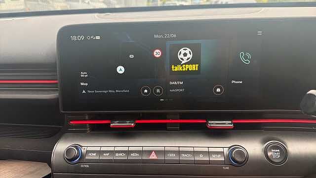 Hyundai KONA 1.6T 138 N Line 5dr Petrol Hatchback Silver