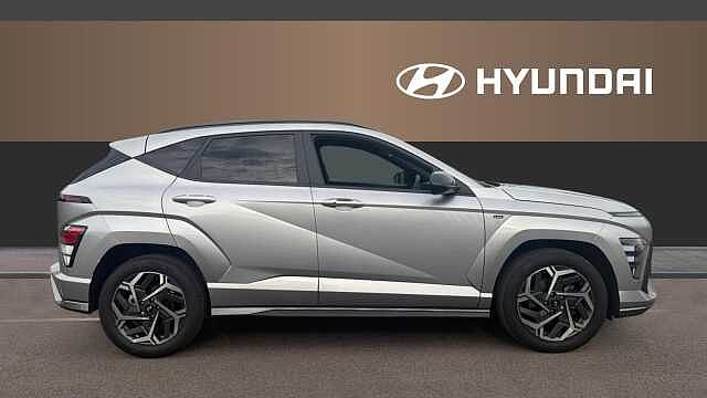 Hyundai KONA 1.6T 138 N Line 5dr Petrol Hatchback Silver