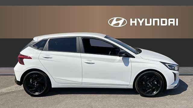 Hyundai I20 1.0T GDi 90 Black Line 5dr DCT Petrol Hatchback Atlas White - Solid