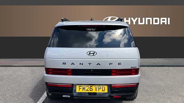 Hyundai SANTA FE 1.6 TGDi PHEV Calligraphy 5dr 4WD Auto [6 Seats] Estate Typhoon Silver - Metallic