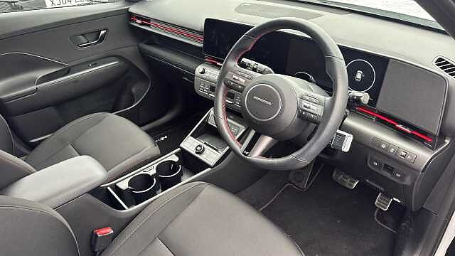 Hyundai KONA 1.6 Hybrid 138 N Line 5dr DCT Hybrid Hatchback Special Solid - Atlas White
