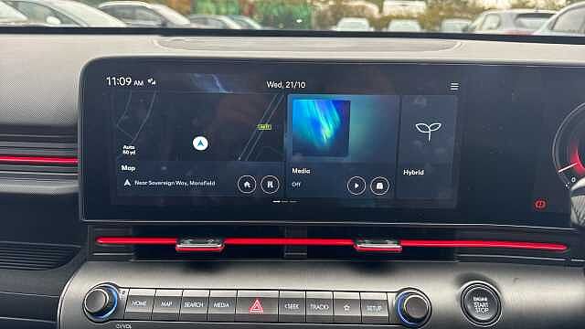 Hyundai KONA 1.6 Hybrid 138 N Line 5dr DCT Hybrid Hatchback Special Solid - Atlas White