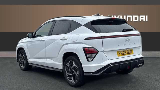Hyundai KONA 1.6 Hybrid 138 N Line 5dr DCT Hybrid Hatchback Special Solid - Atlas White