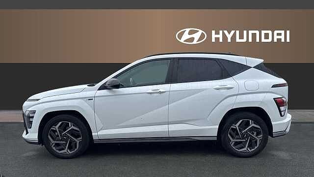 Hyundai KONA 1.6 Hybrid 138 N Line 5dr DCT Hybrid Hatchback Special Solid - Atlas White